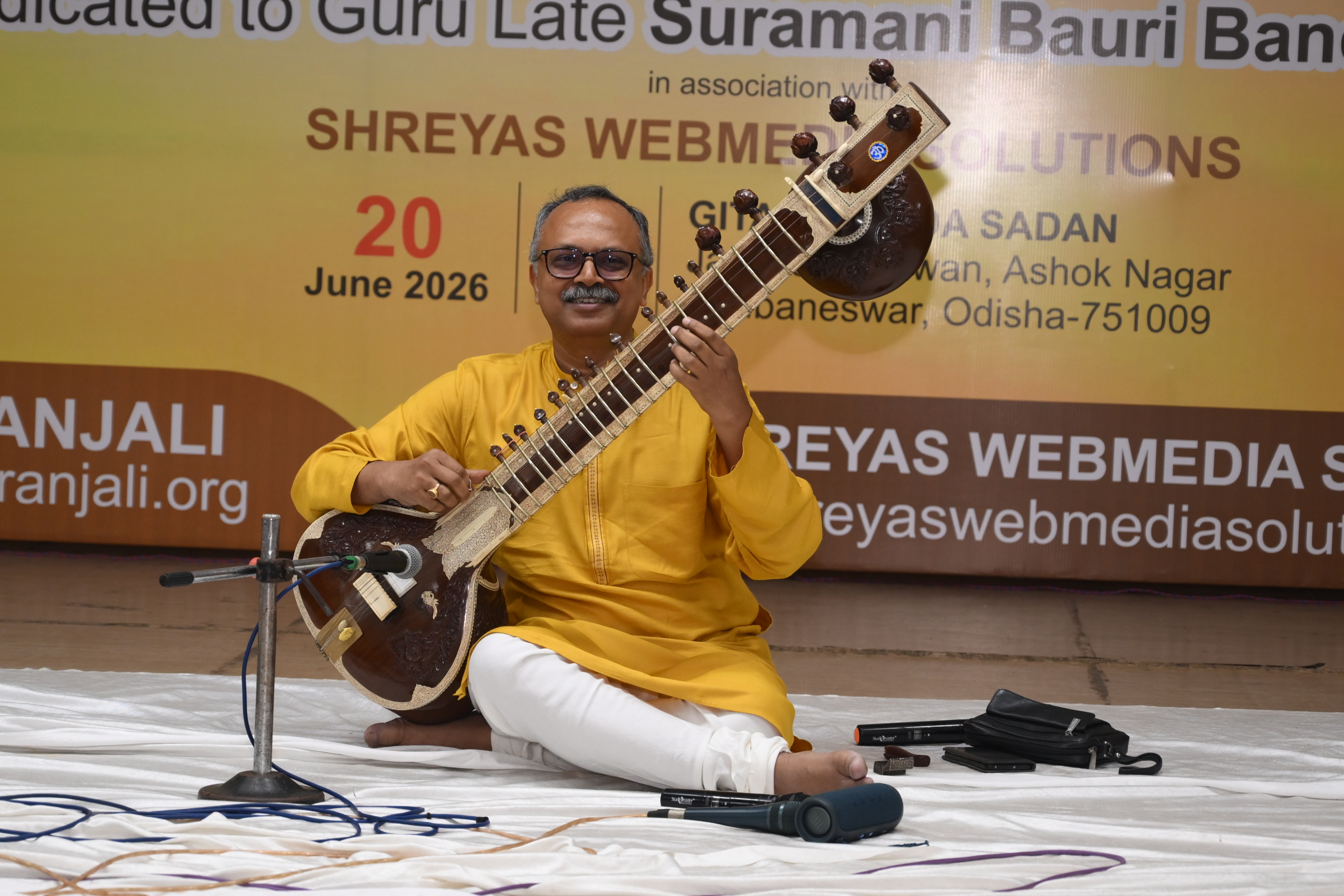 Swaranjali Delhi, in Association with Shreyas Webmedia Solutions, Pays Musical Tribute to Guru Pandit Suramani Bauri Bandhu Sethi